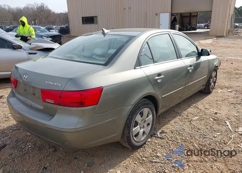 2009 Hyundai Sonata Gls z USA, uszkodzony, nr VIN 5NPET46C29H408649